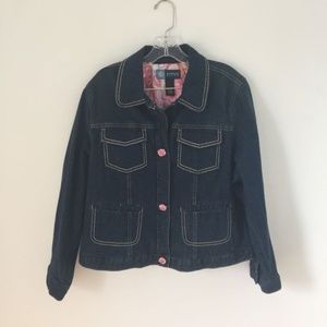 {Avenue Blues BLue Denim Jacket Sz 18/20